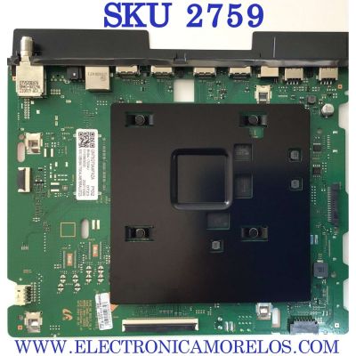 MAIN SAMSUNG PARA TV QLED 4K SMART TV / NUMERO DE PARTE BN94-17004U / BN97-18193Y / BN41-02855B / BN41-02855 / 17004U / PANEL CY-QA075FGHV7H / DISPLAY ST7461D02-M / MODELO QN75Q70AAFXZA CH07